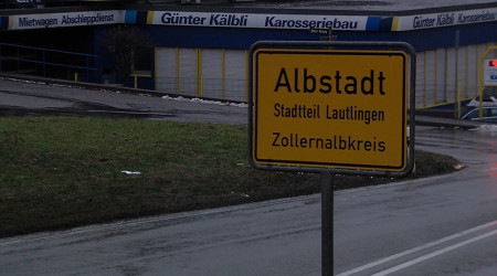 Ortsdurchfahrt Albstadt-Lautlingen (Quelle: BWeins)