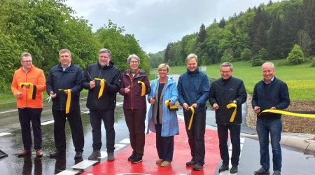 Radweg freigegeben (Quelle: Regierungspr&auml;sidium T&uuml;bingen)
