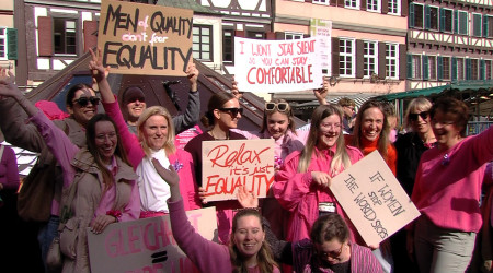 Frauen*streiktag in T&uuml;bingen (Quelle: BWeins)