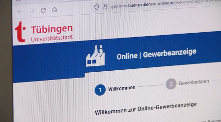 Online Gewerbeanmeldung (Quelle: BWeins)